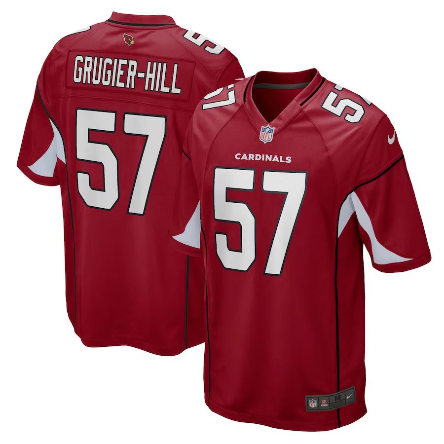 Men Arizona Cardinals 57 Kamu Grugier-Hill Nike Cardinal Game Player NFL Jersey